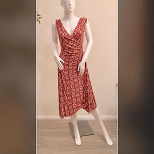 NWOT Maeve rauched midi dress